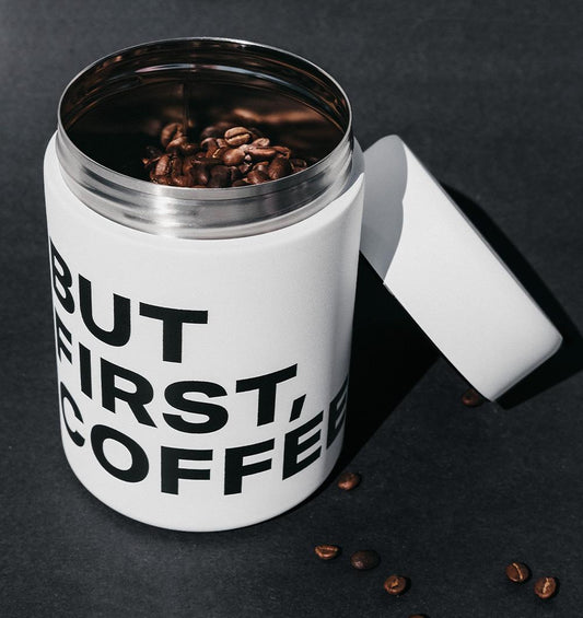 "But First, Coffee®" Coffee Canister