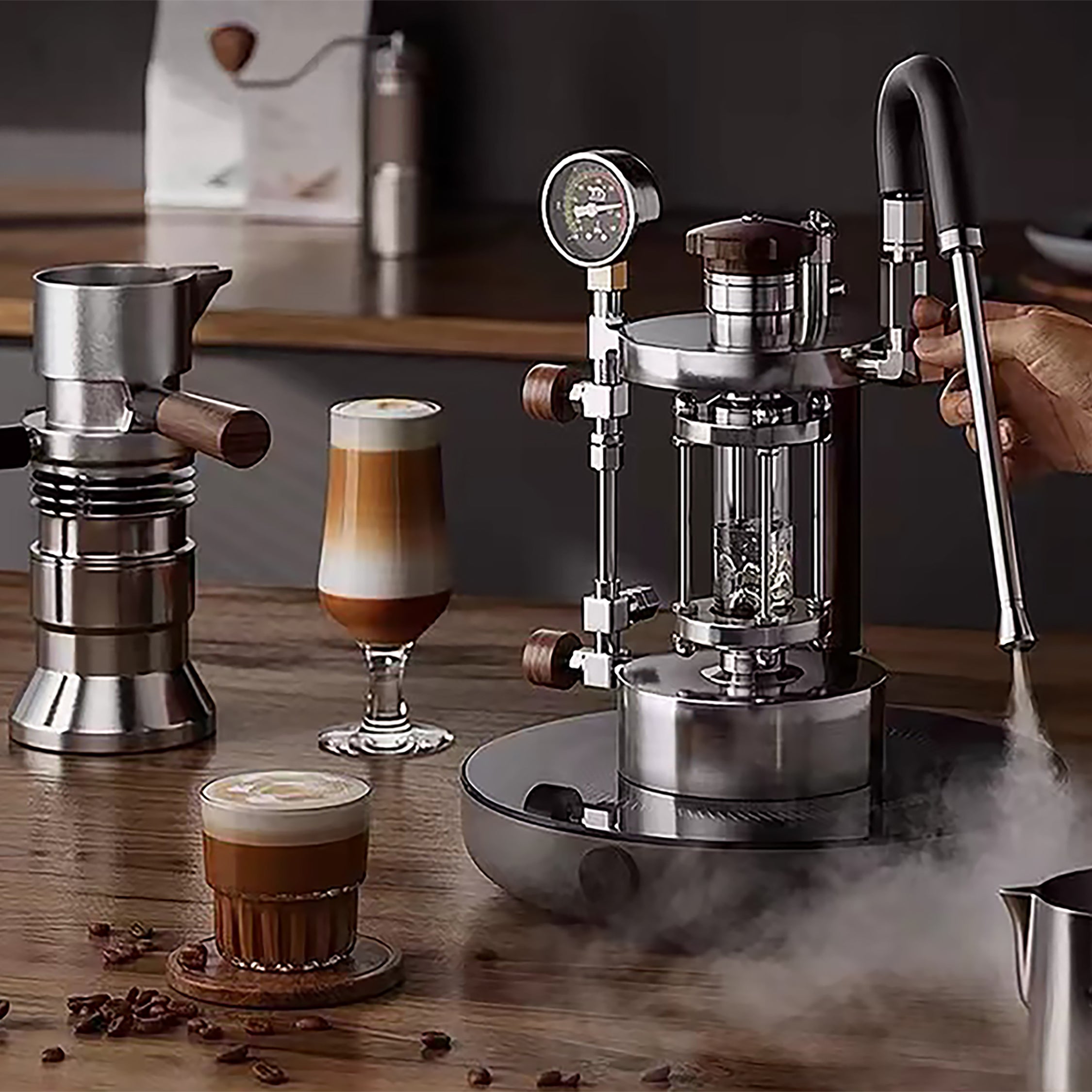 ALM KOPi 加特林Z1 直火式ミルクスチーマー Zxs-Coffee-Z1 ALM KOPi 加特林Z1 直火式ミルクスチーマー Zxs-Coffee-Z1