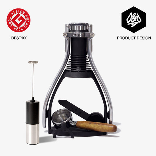 Presso Smartshot Black - free milk whisk