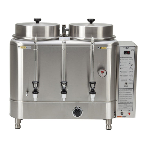 Wilbur Curtis Twin 6.0 Gallon Automatic Coffee Urn